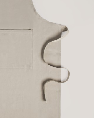 Iris linen apron